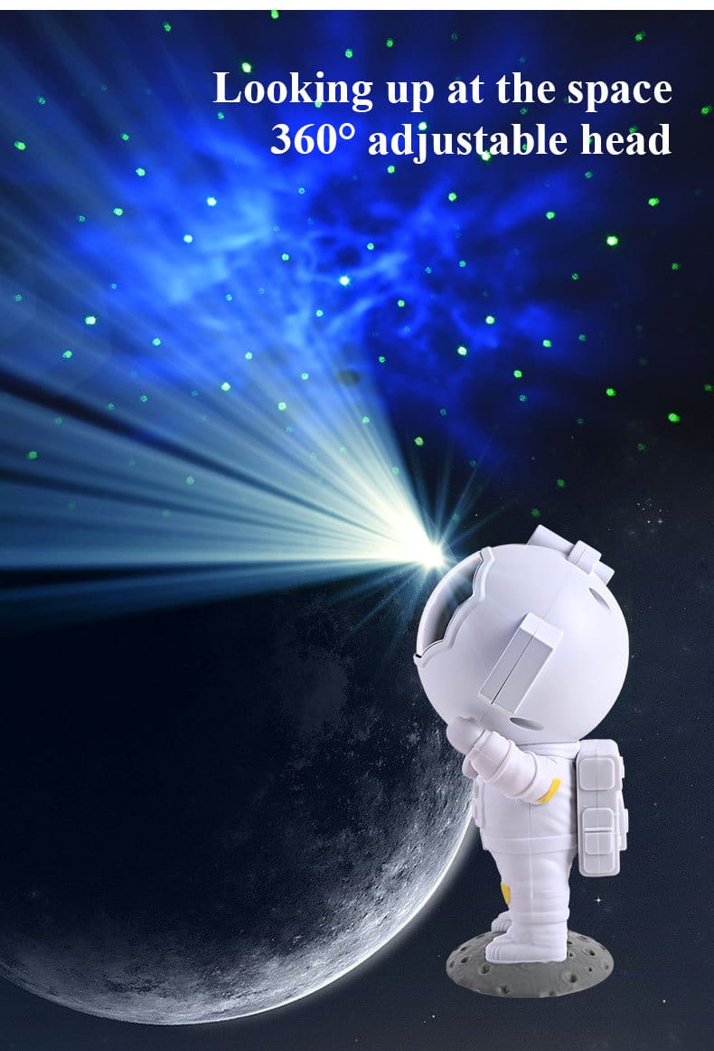 Galaxy Star Projector Starry Sky Night Light Astronaut Lamp Home Room Decor Decoration Bedroom Decorative Luminaires Gift - Image 4
