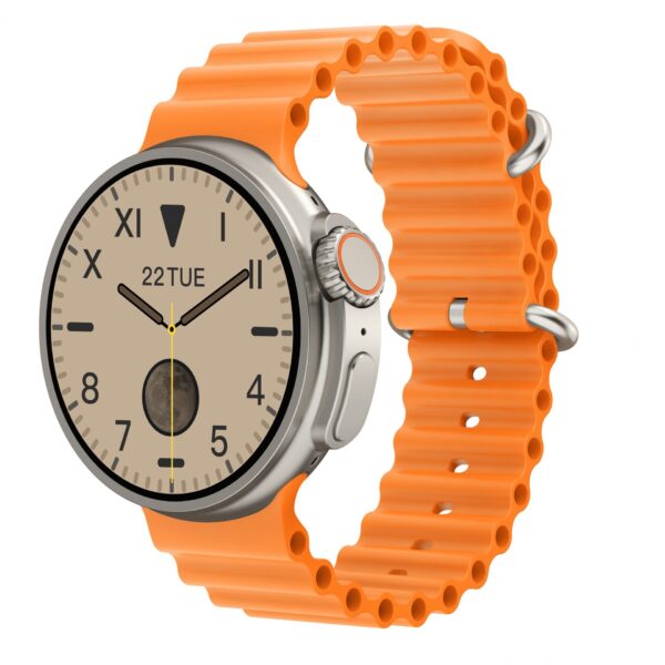New K9 Smart Watch 1.39 Round Screen Encoder True Screw Clip Wireless Charging NFC Offline And Payment Function - Image 2
