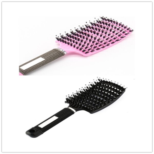 Hairbrush Anti Klit Brushy Haarborstel Women Detangler Hair Brush Bristle Nylon Scalp Massage  Teaser Hair Brush Comb - Image 7