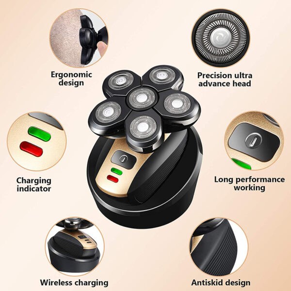Multifunctional Electric Shaver Machine