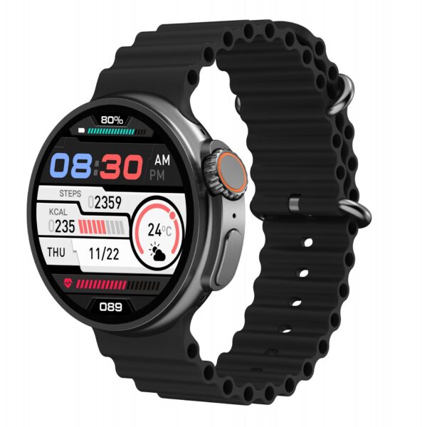 New K9 Smart Watch 1.39 Round Screen Encoder True Screw Clip Wireless Charging NFC Offline And Payment Function - Image 9